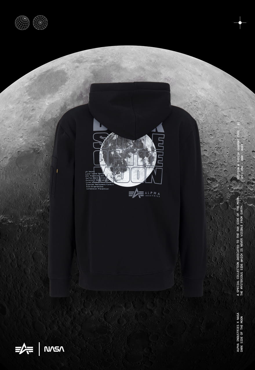 Bluza z kapturem Dark Side Alpha Industries 108337 M/L/XL/2XL/3XL