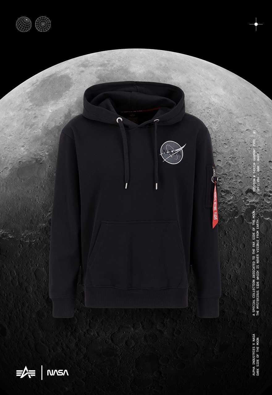 Bluza z kapturem Dark Side Alpha Industries 108337 M/L/XL/2XL/3XL