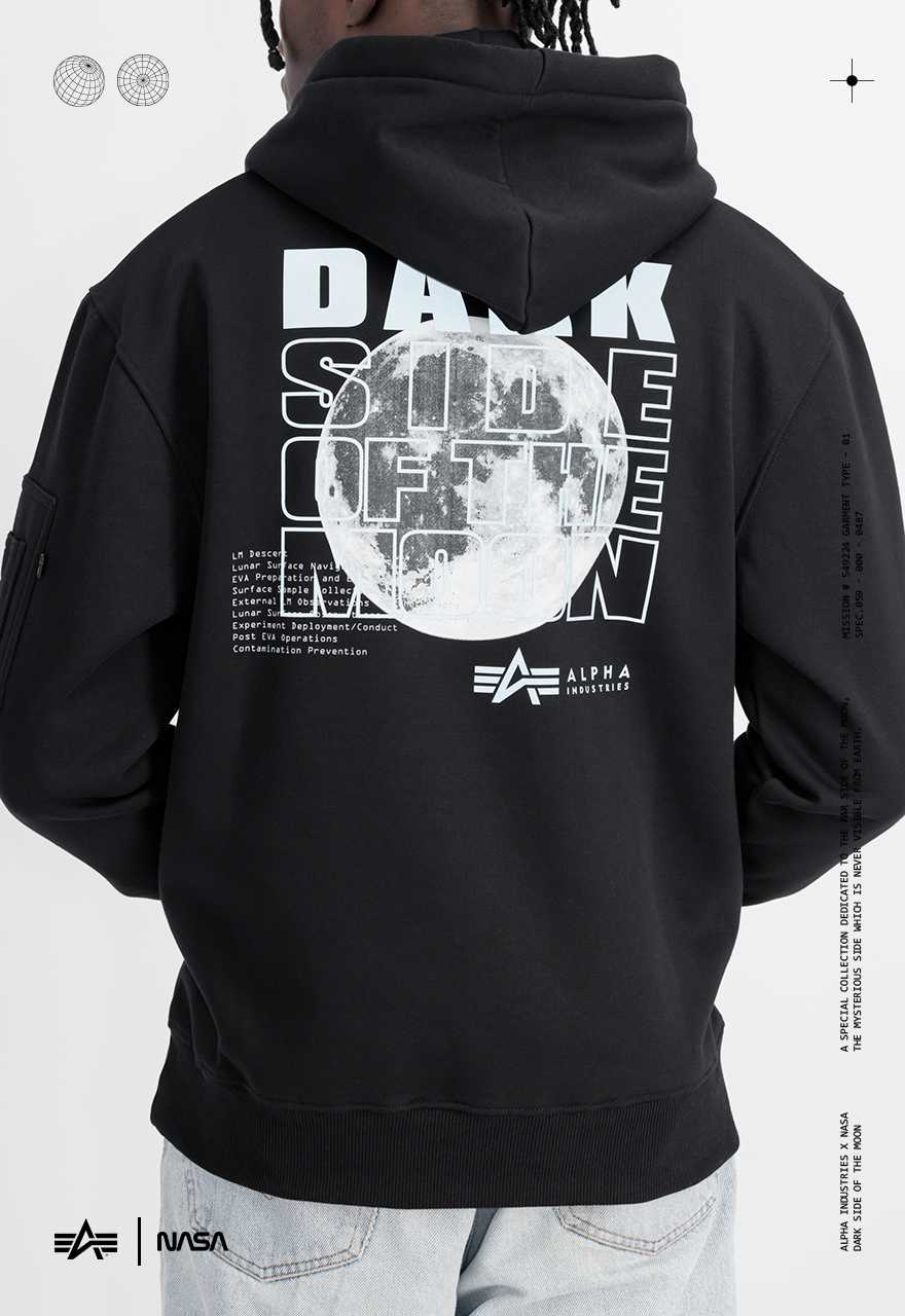 Bluza z kapturem Dark Side Alpha Industries 108337 M/L/XL/2XL/3XL
