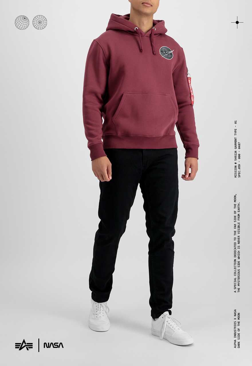 Bluza z kapturem Dark Side Alpha Industries 108337 M/L/XL/2XL/3XL