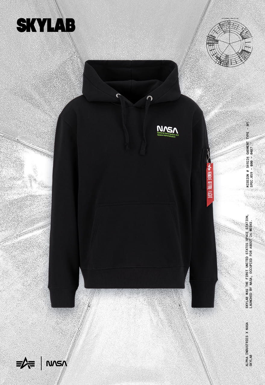 Skylab NASA Hoody Alpha Industries Bluza 138336 M/L/XL/2XL/3XL