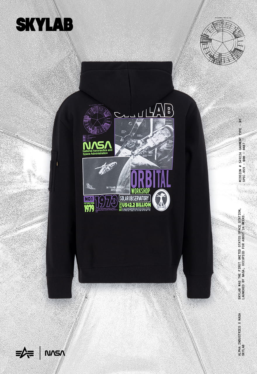 Skylab NASA Hoody Alpha Industries Bluza 138336 M/L/XL/2XL/3XL