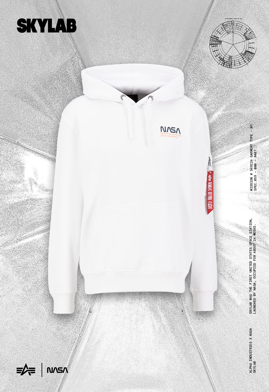 Skylab NASA Hoody Alpha Industries Bluza 138336 M/L/XL/2XL/3XL
