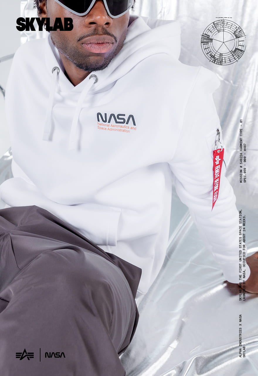 Skylab NASA Hoody Alpha Industries Bluza 138336 M/L/XL/2XL/3XL