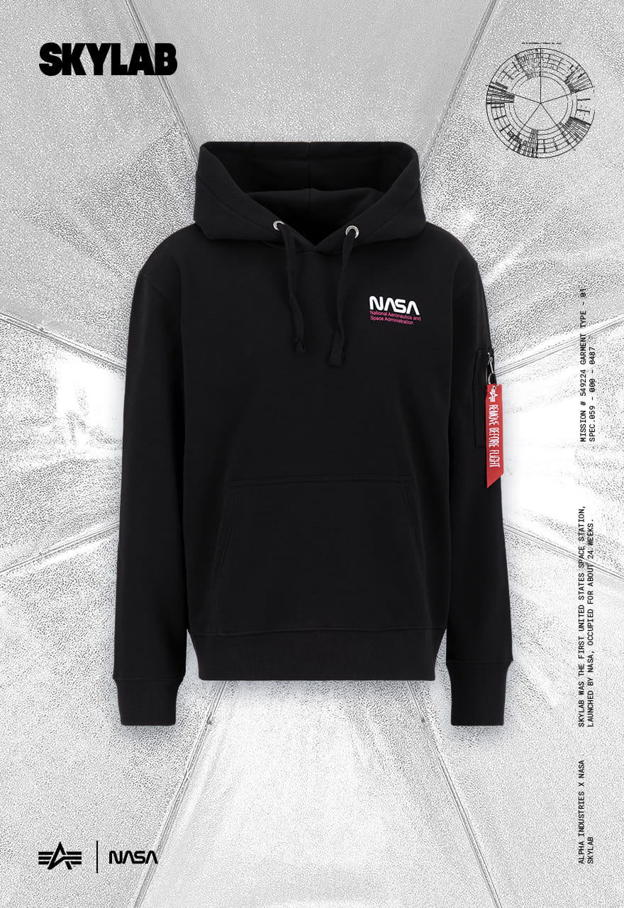 Skylab NASA Hoody Alpha Industries Bluza 138336 M/L/XL/2XL/3XL