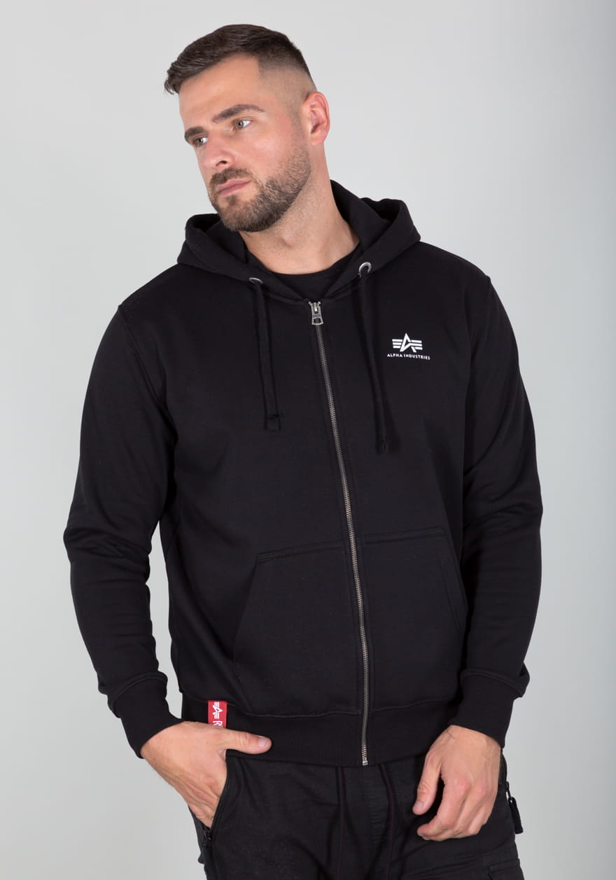 Basic Zip Hoody SL Rozpinana bluza z kapturem Alpha Industries 118342