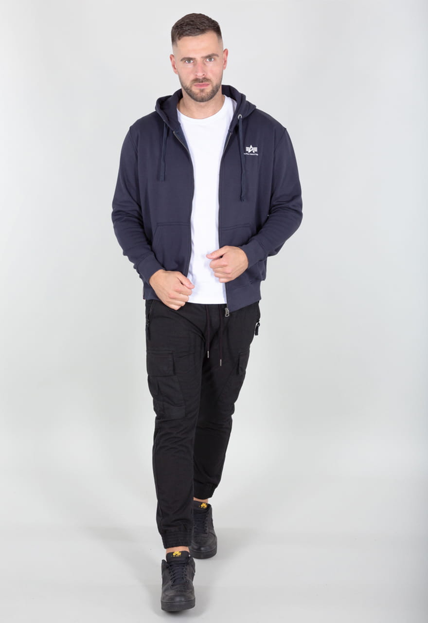 Basic Zip Hoody SL Rozpinana bluza z kapturem Alpha Industries 118342