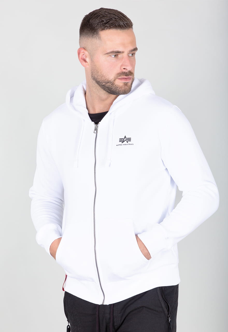 Basic Zip Hoody SL Rozpinana bluza z kapturem Alpha Industries 118342
