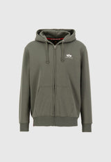 Basic Zip Hoody SL Rozpinana bluza z kapturem Alpha Industries 118342