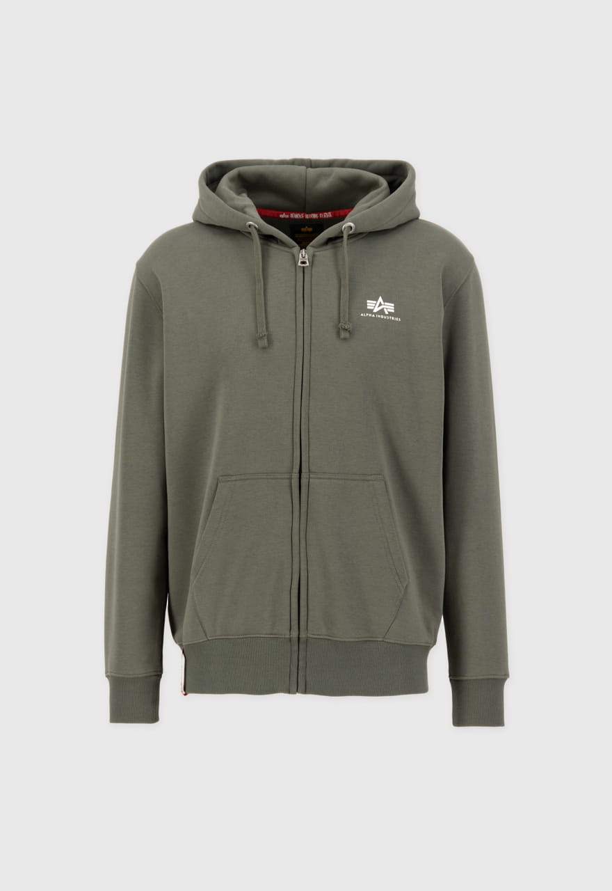 Basic Zip Hoody SL Rozpinana bluza z kapturem Alpha Industries 118342