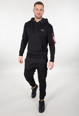 Bluza z Kapturem z Nadrukiem na Plecach Tęczowe Odblaski Alpha Industries 178318RR