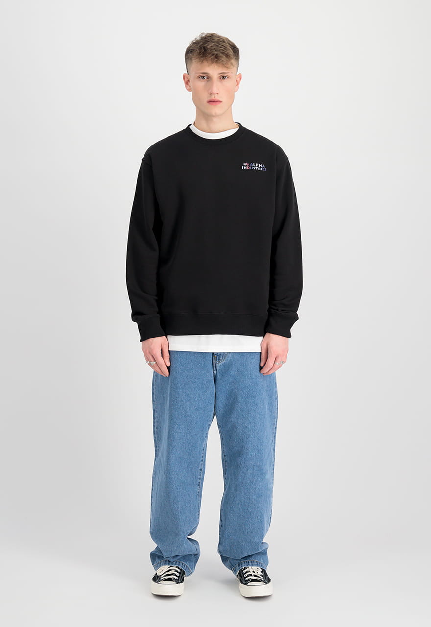 Holograficzna bluza SL Sweater Buza b/k Alpha Industries 146310