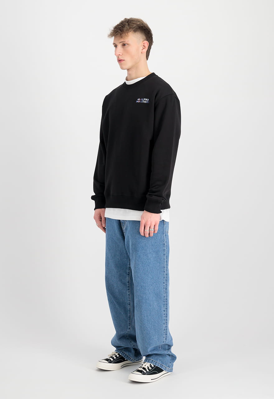 Holograficzna bluza SL Sweater Buza b/k Alpha Industries 146310