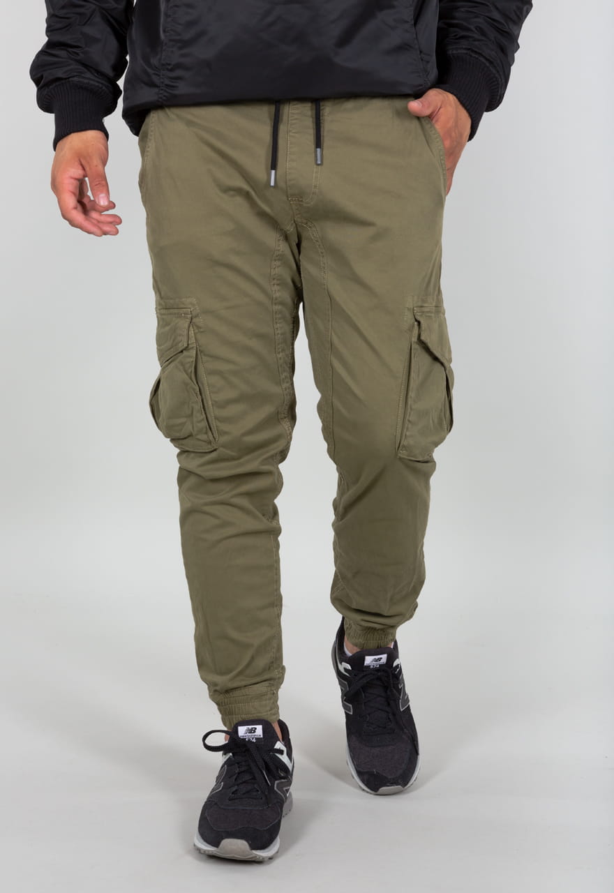 Cotton Twill Jogger Spodnie Alpha Industries 116202