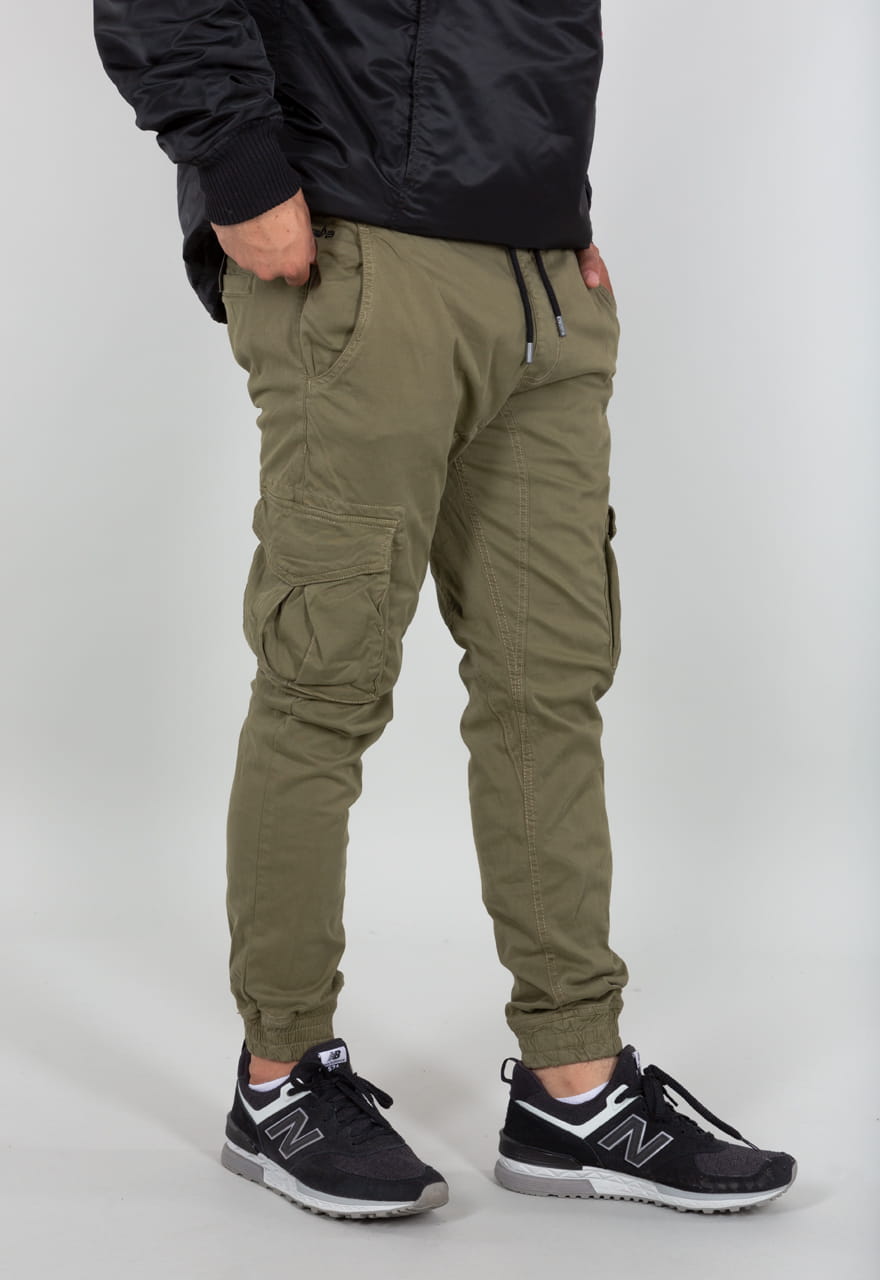 Cotton Twill Jogger Spodnie Alpha Industries 116202