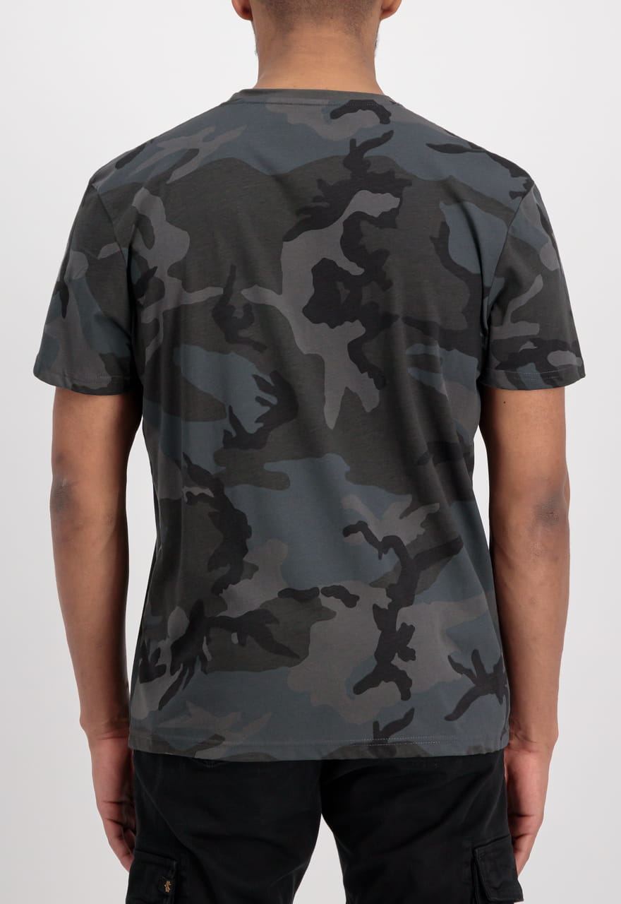 Basic T Small Logo Camo Alpha Industries 188505C