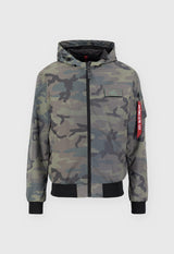 MA-1 LW Hooded Refl. Camo Lekka Alpha Industries 126138RC