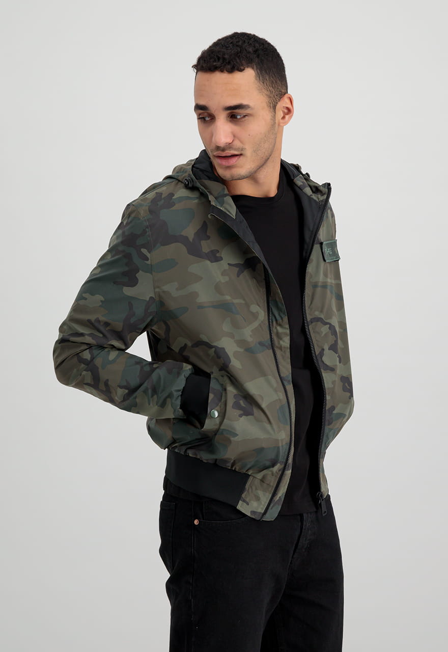 MA-1 LW Hooded Refl. Camo Lekka Alpha Industries 126138RC