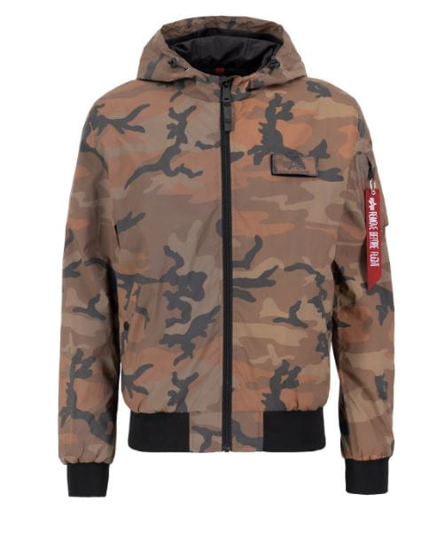 MA-1 LW Hooded Refl. Camo Lekka Alpha Industries 126138RC