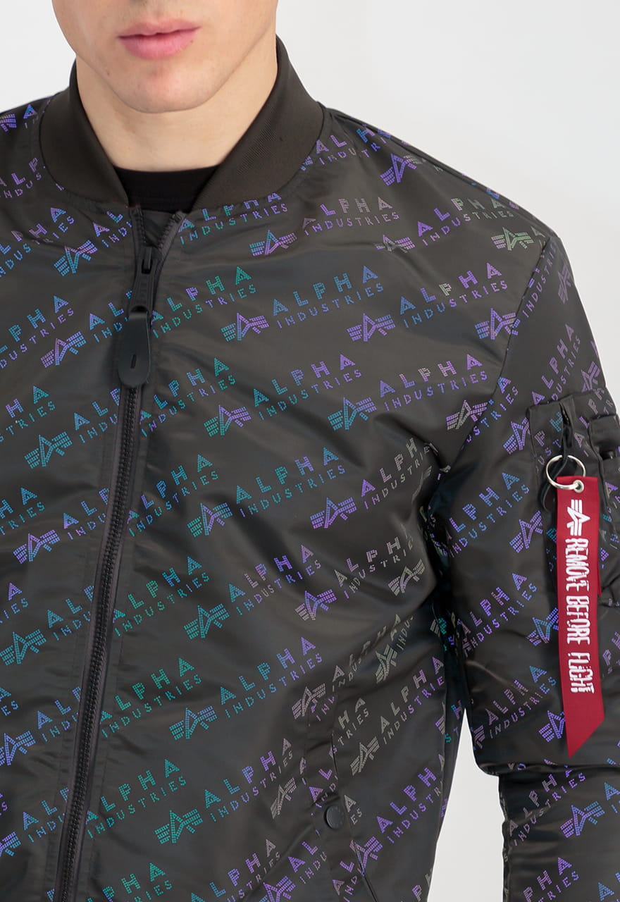 MA-1 LW AOP Rainbow Ref. Lekka Kurtka Alpha Industries 106109