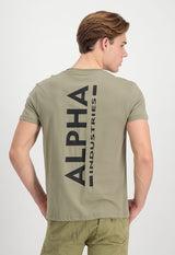 Nadruk na plecach T-shirt Alpha Industries 128507