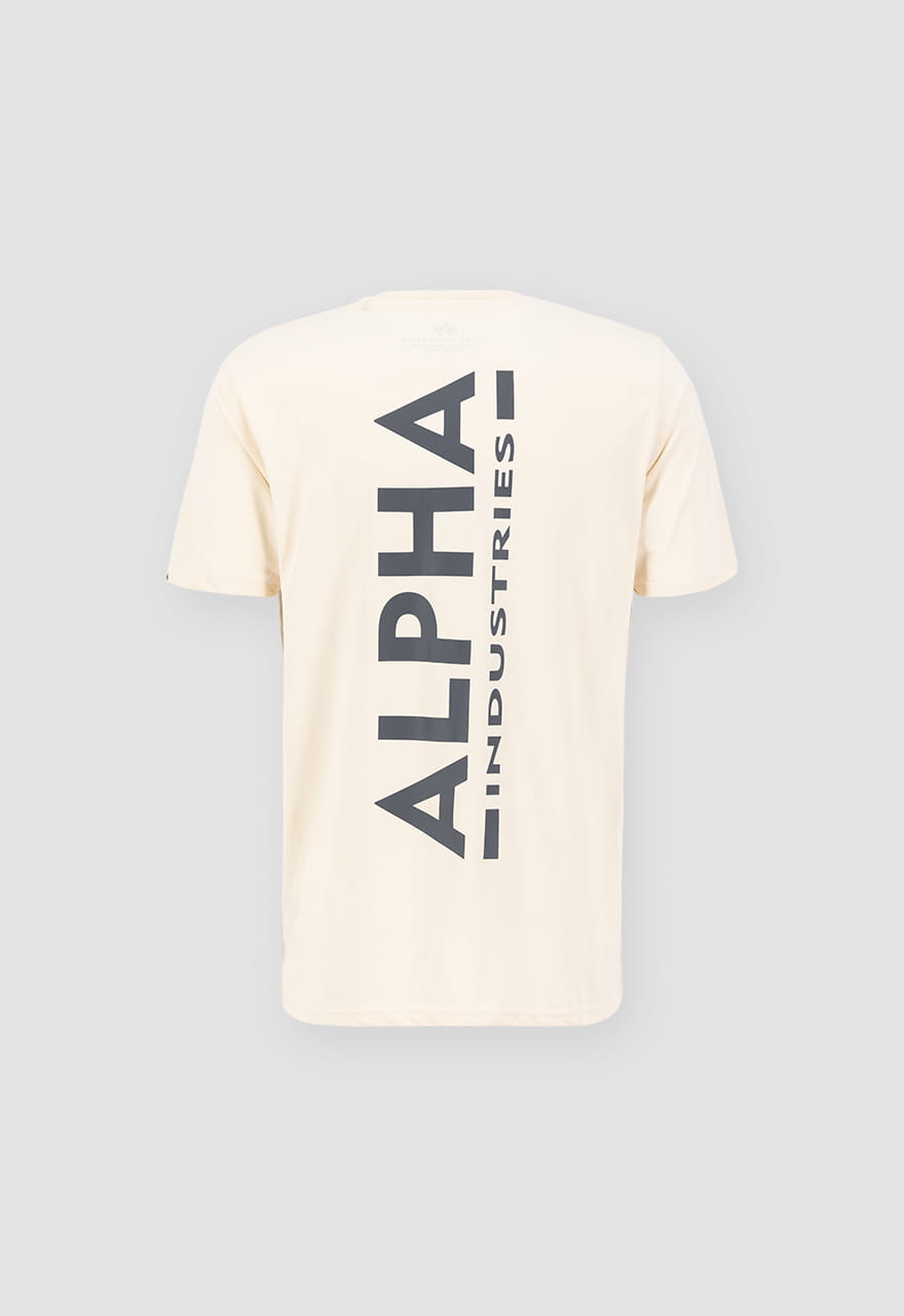 Nadruk na plecach T-shirt Alpha Industries 128507