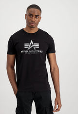 Basic T-Shirt Nadruk Foliowy 100501FP Alpha Industries