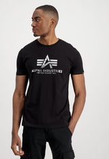 Basic T-Shirt Nadruk Foliowy 100501FP Alpha Industries