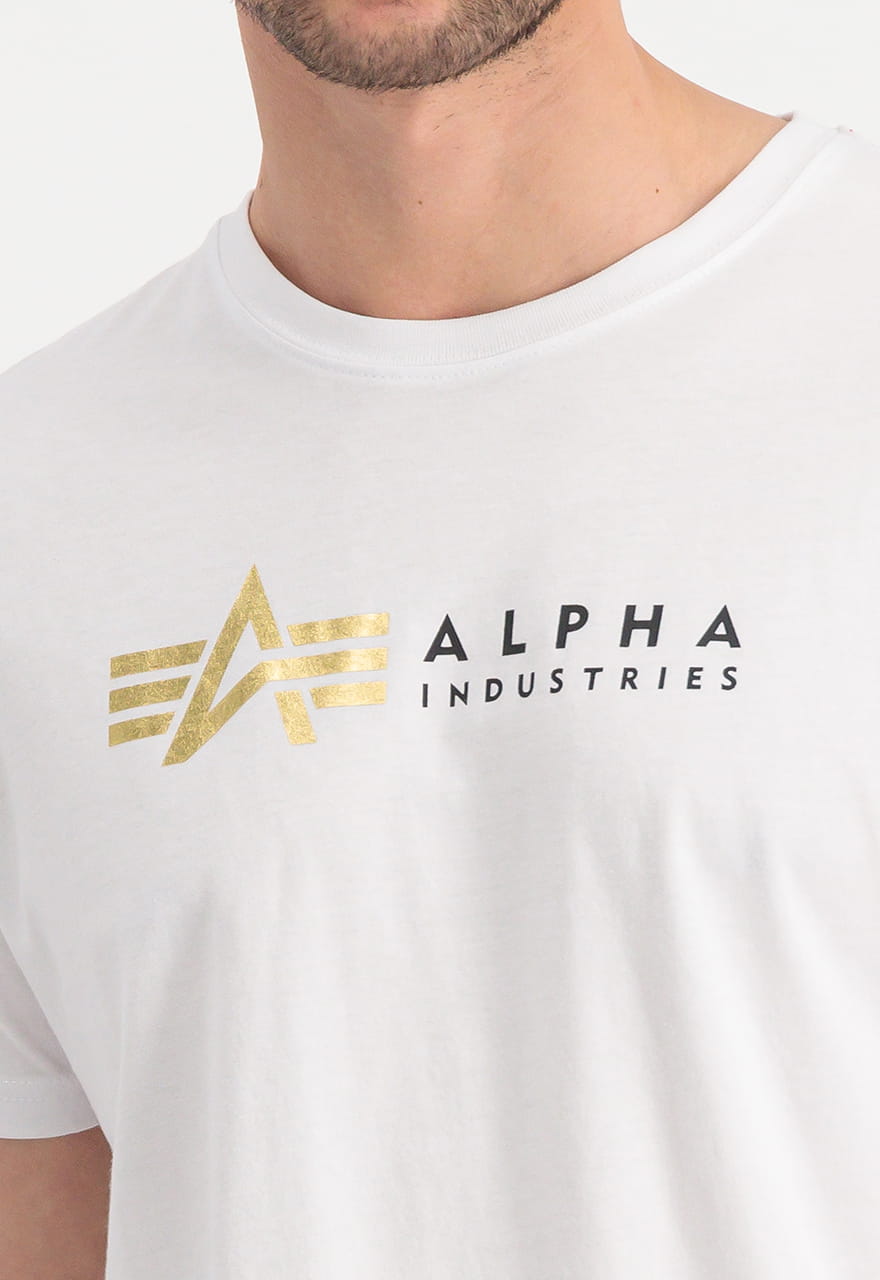 Alpha Label T Foil Print Koszulka Alpha Industries 118502FP