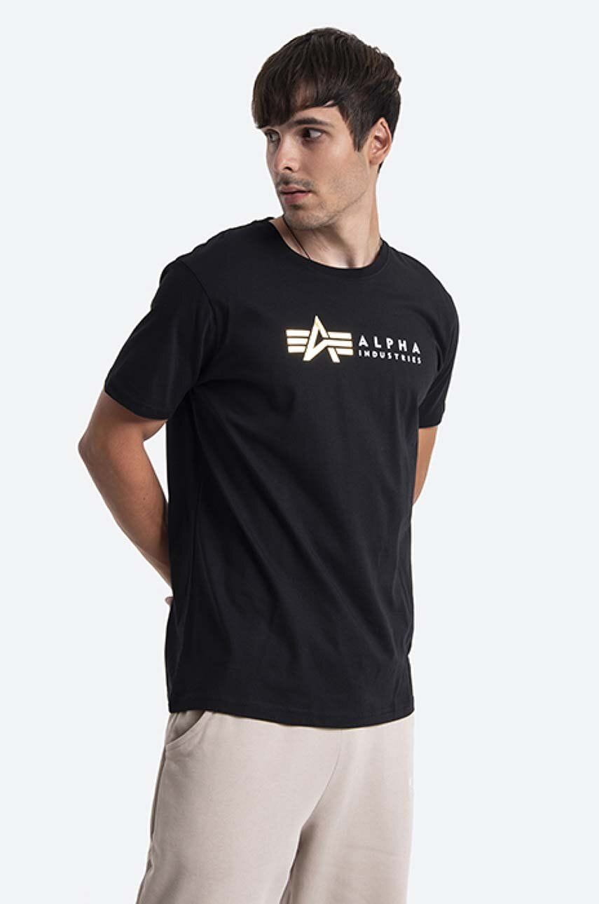 Alpha Label T Foil Print Koszulka Alpha Industries 118502FP