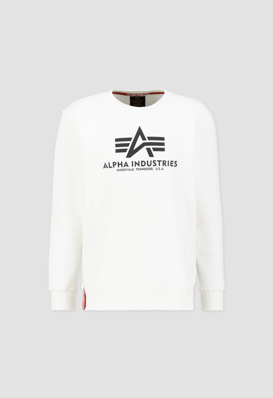Basic Sweater Bluza bez kaptura Alpha Industries 178302