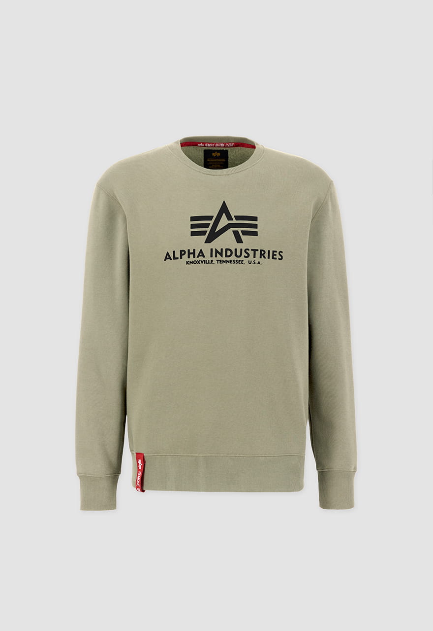 Basic Sweater Bluza bez kaptura Alpha Industries 178302