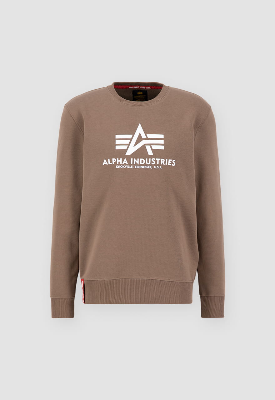 Basic Sweater Bluza bez kaptura Alpha Industries 178302