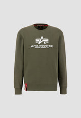Basic Sweater Bluza bez kaptura Alpha Industries 178302