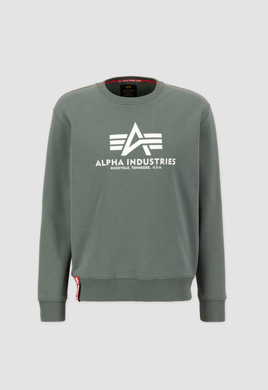 Basic Sweater Bluza bez kaptura Alpha Industries 178302