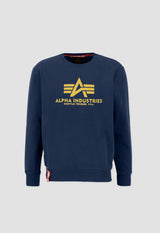 Basic Sweater Bluza bez kaptura Alpha Industries 178302