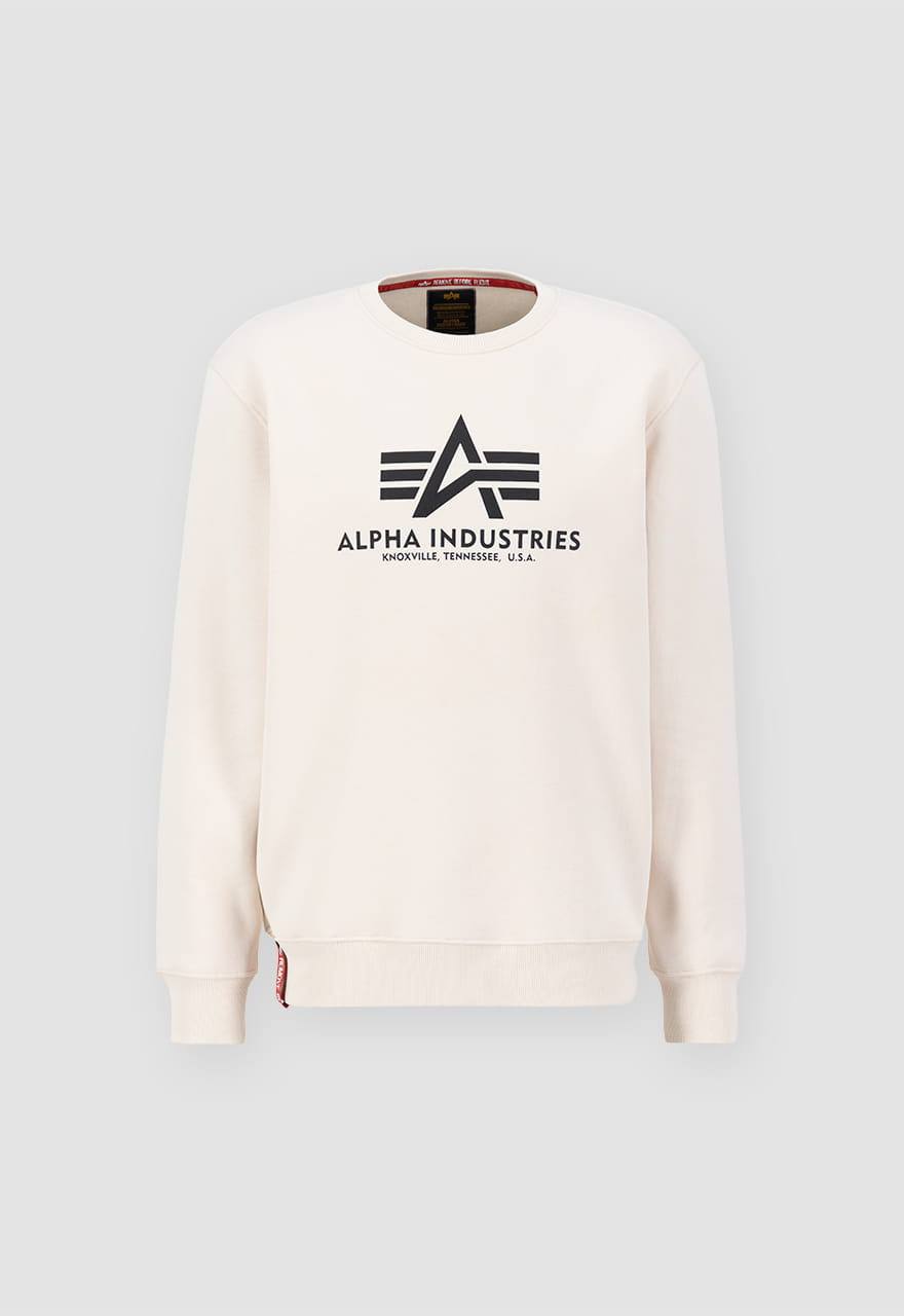 Basic Sweater Bluza bez kaptura Alpha Industries 178302