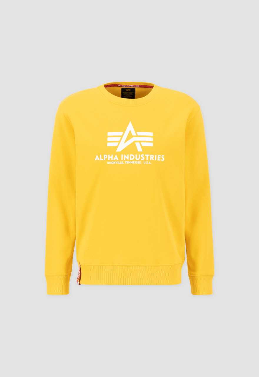 Basic Sweater Bluza bez kaptura Alpha Industries 178302