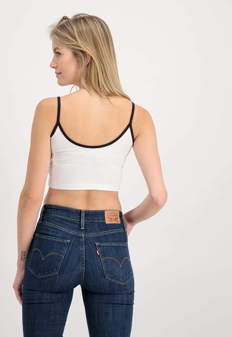 Podstawowy krótki top damski Basic ML Cropped Tank Top Wmn Alpha Industries 106080