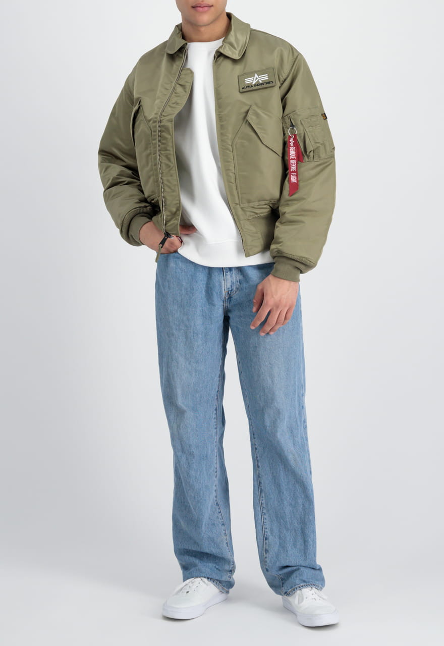 CWU 45 Flight Jacket Alpha Industries S/M/L/XL/2XL/3XL/4XL/5XL 100102