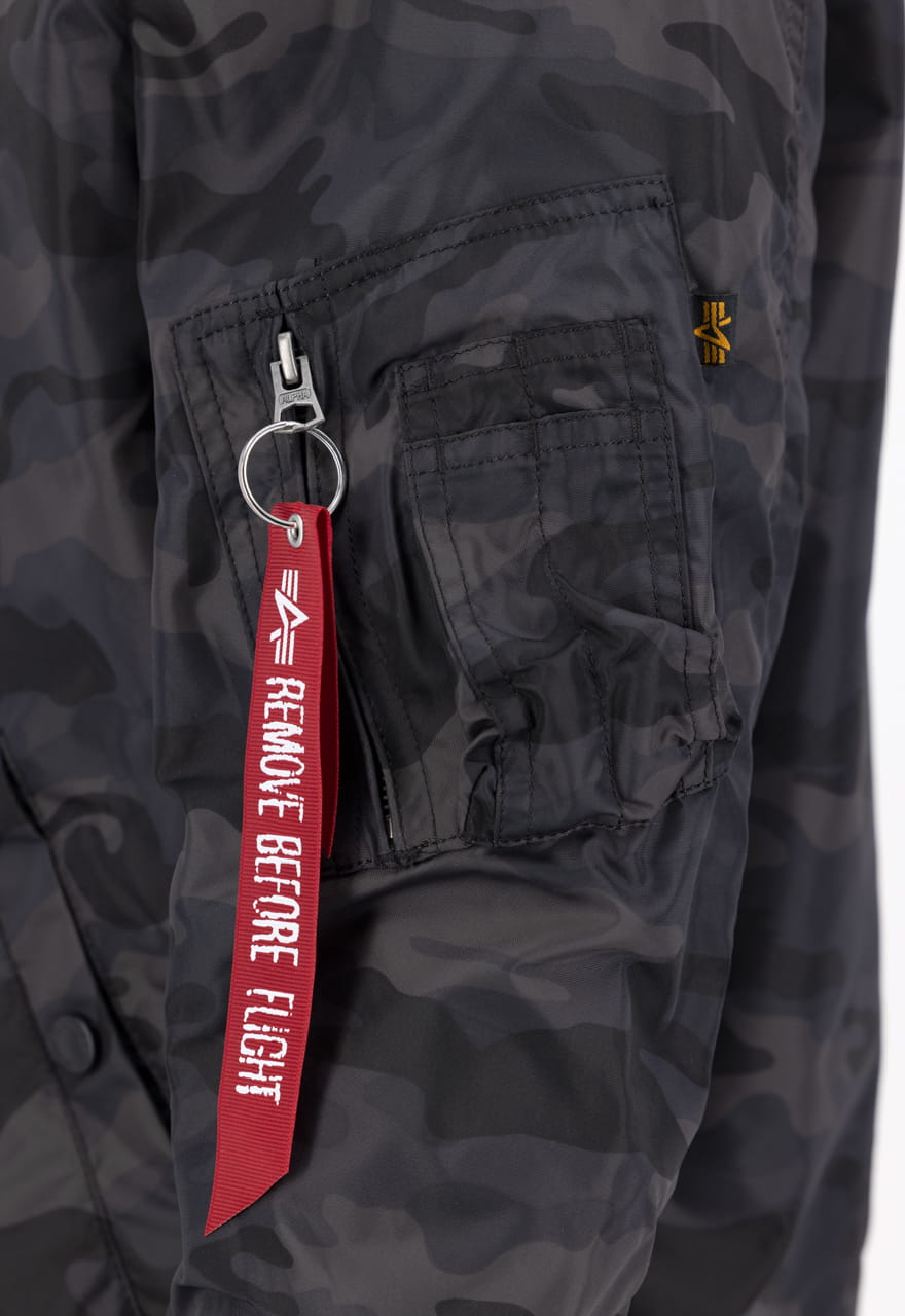 MA-1 TT Hood Camo Alpha Industries Kurtka 196108C