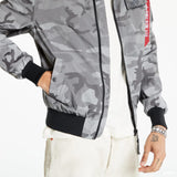MA-1 LW Hooded Refl. Camo Lekka Alpha Industries 126138RC