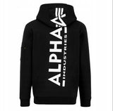 Bluza z kapturem z nadrukiem na plecach Alpha Industries XL/2XL/3XL/4XL 178318