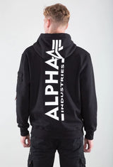 Bluza z kapturem z nadrukiem na plecach Alpha Industries XL/2XL/3XL/4XL 178318