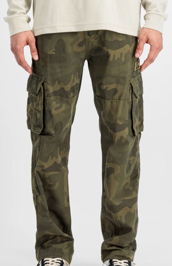 Jet Pant Camo Spodnie bojówki Alpha Industries 101212C