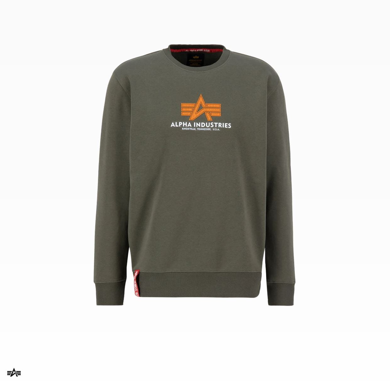 Podstawowa bluza dresowa z gumowym nadrukiem 178302RB