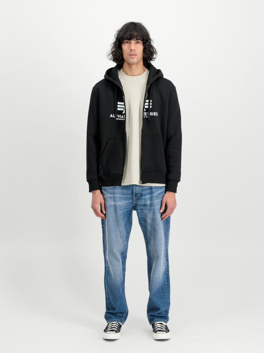 Bluza dresowa rozpinana z kapturem Basic 178325