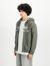 Bluza dresowa rozpinana z kapturem Basic 178325