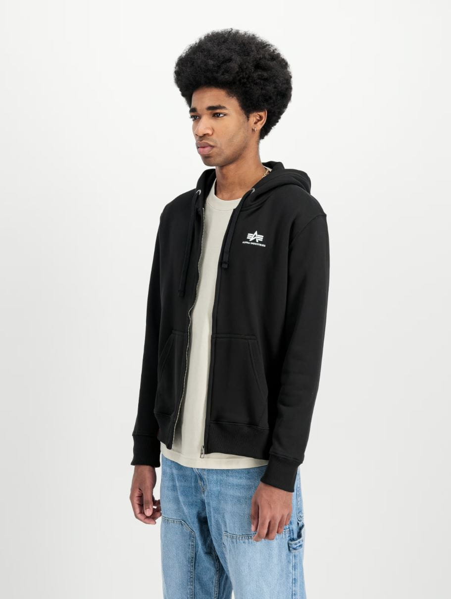 Basic Zip Hoody SL Rozpinana bluza z kapturem Alpha Industries 118342