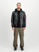 MA-1 D-Tec Leather Skórzana kurtka Alpha Industries193129
